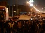  متظاهرو دسوق يفتحون طريق 