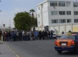 استمرار اعتصام 72 أسرة من سكان الإيواء أمام مكتب رئيس مدينة الغردقة