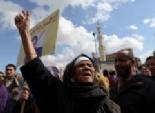  توافد متظاهرين إلى ميدان رابعة العدوية في أتوبيسات نقل جماعي 