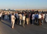  إعادة فتح طريق طور سيناء ـ شرم الشيخ بعد غلقه ساعتين بسبب عاصفة ترابية