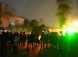 تجدد الاشتباكات بين الأمن المركزي ومتظاهرين أمام قسم شرطة ثان المحلة