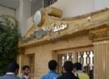  بالصور| اعتصام العاملين بمطبعة جامعة المنصورة اعتراضا على سوء معاملة الإدارة