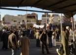  أهالي منشأة القناطر يحاصرون قسم إمبابة بسبب محطة مياه 