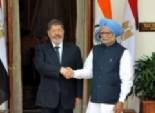  مصر والهند تعربان عن قلقهما بشأن الأزمة السورية.. وتتفقان على التعاون في شتى المجالات