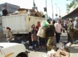  إزالة 90 مخالفة إشغالات بشوارع شبرا الخيمة 