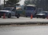  قرى البرلس تقطع الطريق الدولي بعد رفع سائقي الأجرة تعريفة الركوب