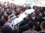  أهالي المحلة يشيعون جنازة ضابط جيش توفي في حادث سيارة بسيناء 