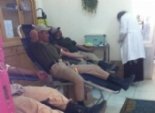  ضباط مديرية أمن بورسعيد يطلقون حملة تبرع بالدم في المحافظة