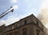 قوات الإطفاء تسيطر على حريق محكمة جنوب القاهرة