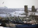  إغلاق ميناء الصيد واستمرار حركة الملاحة بموانىء بورسعيد 