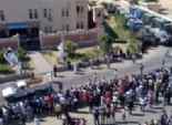  شباب وادي النطرون ينظمون وقفة صامتة أمام مركز الشرطة للمطالبة بالقصاص لـ 